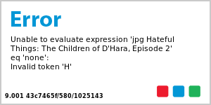 Hateful Things: The Children of D'Hara, Episode 2